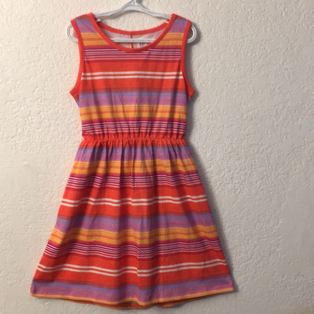Gap Girls Fit & Flare Dress, Stripe